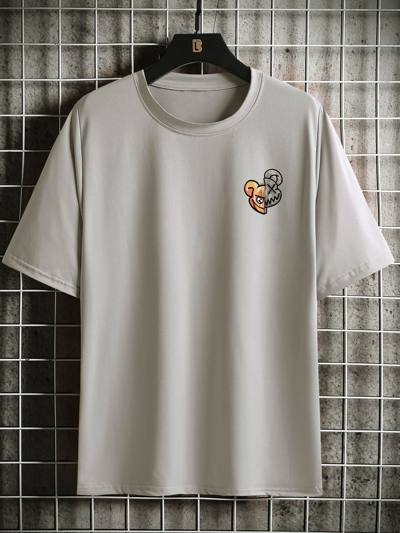 Men Cartoon Graphic Tee