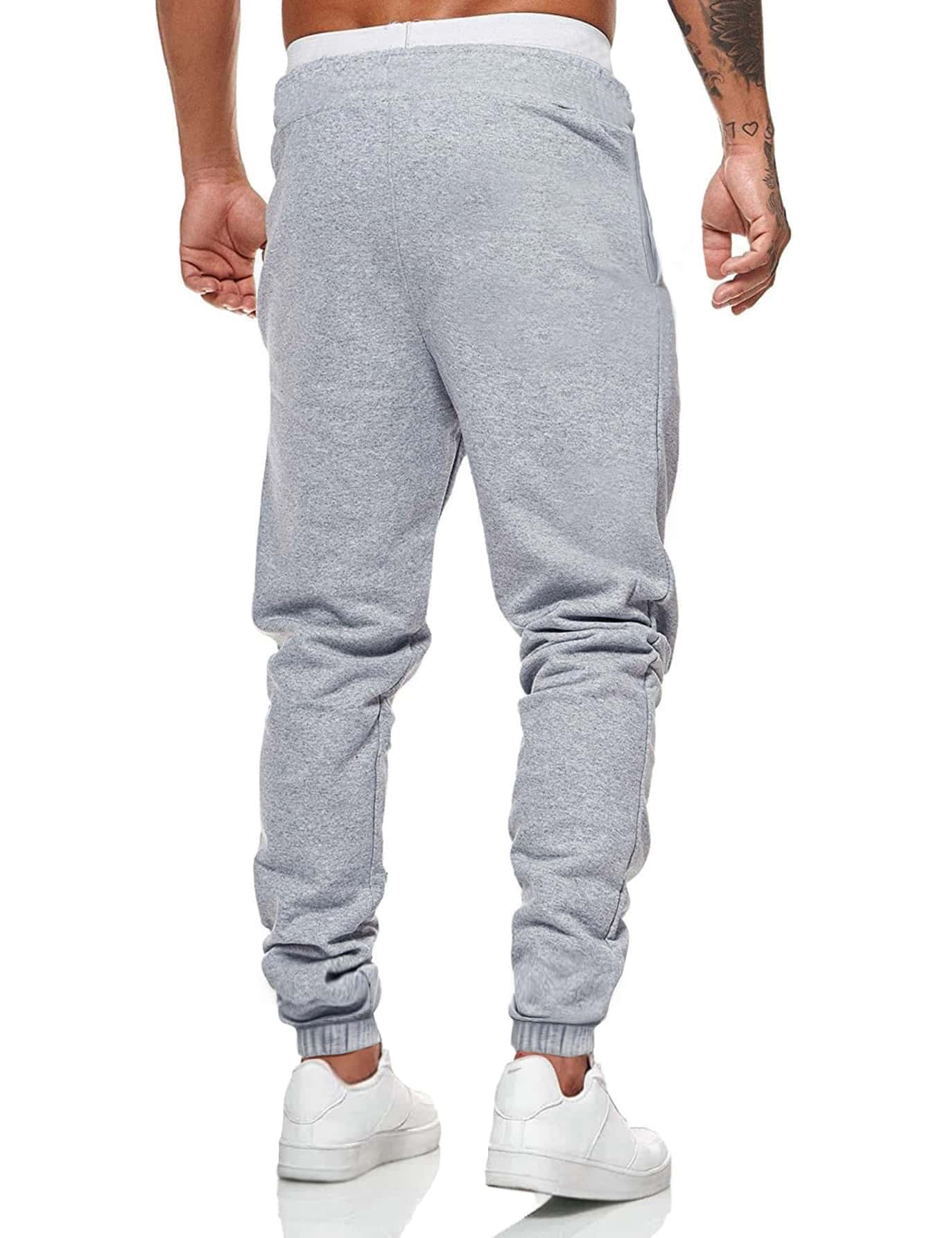 Men 2pack Drawstring Waist Sweatpants